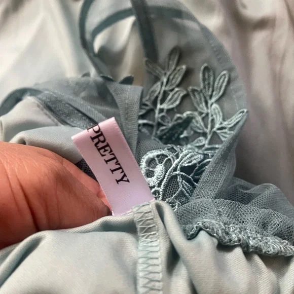 EVER❤️ PRETTY , Elegant Teal Evening Gown - Picture 8 of 8